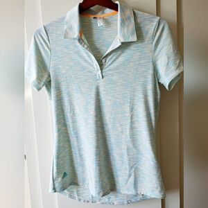 Adidas Women's Space Dye Golf Polo Shirt